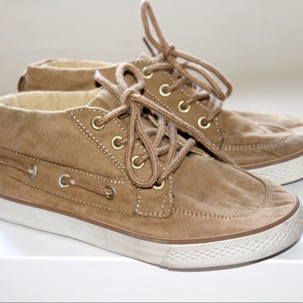 Tan sneakers from crazy 8